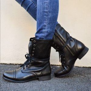 Steve Madden Combat Boots